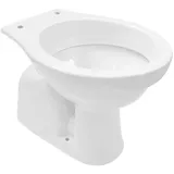 Belvit Stand WC Toilette Abgang Senkrecht Boden Weiß Tiefspüler