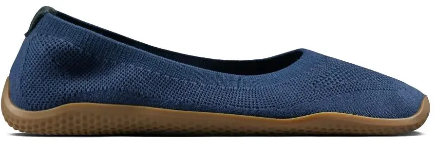 Vivobarefoot Damen Asana Yin Ballerina Knit blau