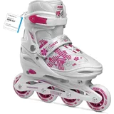 Roces Jokey 3:0 Inline Skates White-Pink 34, 38