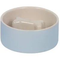 Nobby 82439 Anti-Schlink-Napf Bone grau/Creme; Ø 15 x 6 cm, 0,5 l