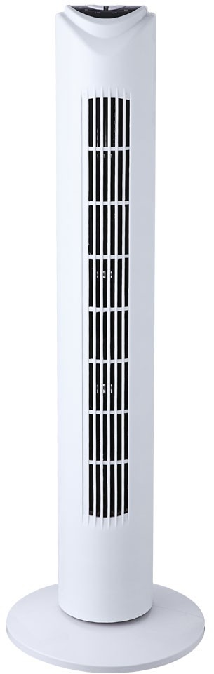 Standlüfter Standventilator Ventilator Kühler 3 einstellbare Leistungsstufen Fernbedienung Raumkühler Lüfter, Kunststoff weiß, DxH 26x80,5 cm