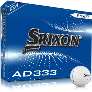 Srixon AD333 Golfball, Herren, weiß, 12 Bälle