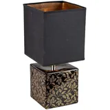 Formano Lampe 35 cm Schwarz/Gold