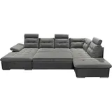 ed exciting design Wohnlandschaft Jakarta & grau
