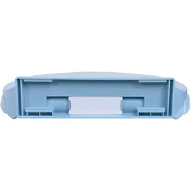 vidaXL Toilettensitz mit Absenkautomatik Blau