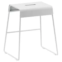 ZONE Denmark A-Stool Hocker Stahl 39 x 30 x 27,5 cm Grau