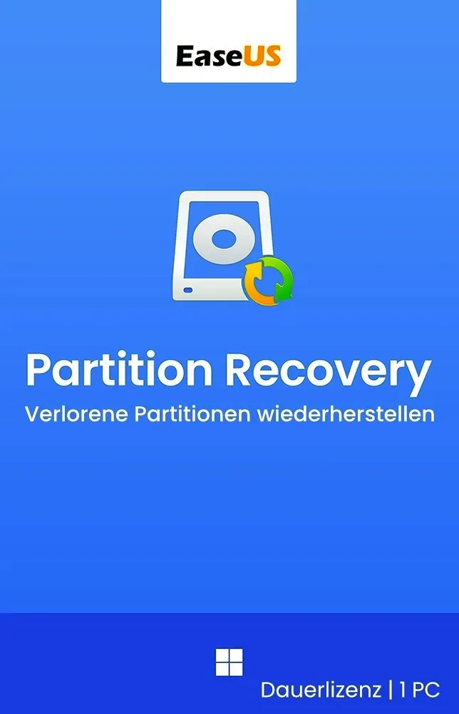 EaseUS Partition Recovery / Windows / 1 PC / Dauerlizenz / LifetimeUPG / KEY (ES...