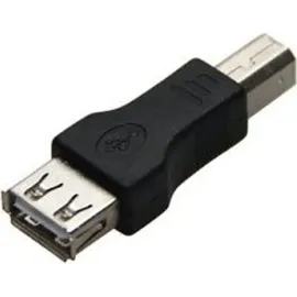 goobay USB-A auf USB-B Adapter Schwarz