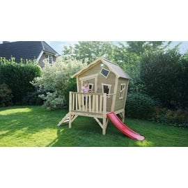 EXIT TOYS Spielhaus Crooky 300 graubeige 50.43.00.00