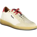 BLAUER Sportschuhe Herren Weiß Sneakers, Größe 44