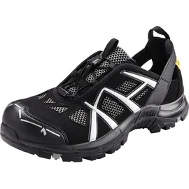 Haix Sandale schwarz/silber Black Eagle Safety 61 Low ESD, S1P, EU-Schuhgröße: 50
