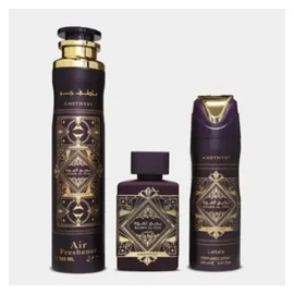 Lattafa Badee Al Oud Ametyst Eau de Parfum 100 ml + Eau de Parfum Geschenkset