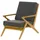 JV Möbel JVmoebel Gartenstuhl Robuster Sessel 1 x 1 x 1 cm beige/braun/grau