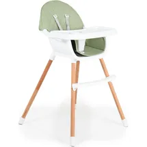 Cangaroo Cangaroo, Kinderstuhl 2-in-1 Holz Gelato Grn - Grün