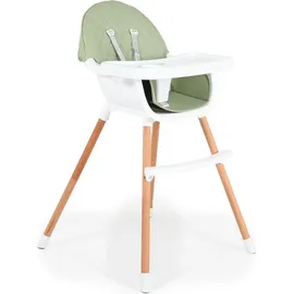 Cangaroo Cangaroo, Kinderstuhl 2-in-1 Holz Gelato Grn - Grün