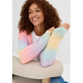 bonprix Grobstrickjacke Multicolour-Optik M