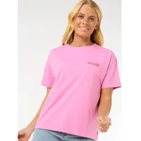 Rip Curl RipCurl Ocean Tech Relaxed Tee pink (20)