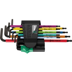 Wera Winkel-Schlüssel 9-teilig MulticolourTorx