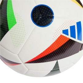 adidas Fußballliebe EURO24 Trainingsball, 001A - white/black/globlu 4