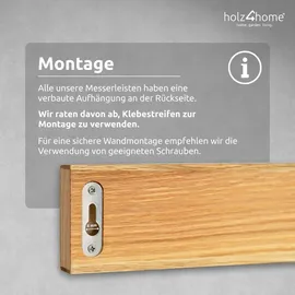 holz4home holz4home® Messerleiste