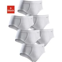 CLIPPER EXCLUSIVE, Slip in weiß (feinripp)), - Gr.: 8