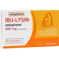 IBU-LYSIN-ratiopharm 400 mg Filmtabletten