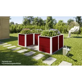 Weka Modular 67 x 69 x 69 cm Rot