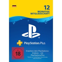 Sony PS Plus Mitgliedschaft 12 Monate (DE)