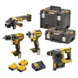DeWalt DCK422P3T-QW 18V Akku-Werkzeugset - Gelb/Schwarz