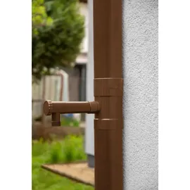 mobilibrico Regensammler Schwanenhals 100 mm Braun