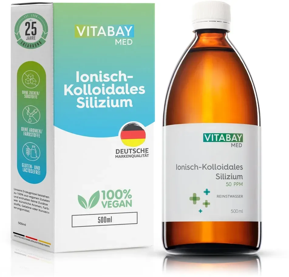 Vitabay Kolloidales Silizium 50 PPM 500 ml