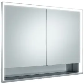 Keuco Royal Lumos 100 cm silber eloxiert offenes Fach