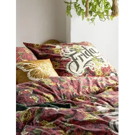 IRISETTE Monte 8584 Floral Rot 135 x 200 cm + 80 x 80 cm
