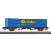 PIKO Containertragwagen 1x40' Container G.T.S, FS, Ep. V 27700 H0