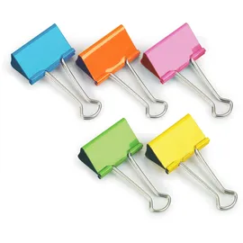 Rapesco RAPESCO® Foldbackklammern farbsortiert 32,0 mm, 10 St.
