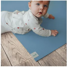 SanoSoft Krabbelmatte - OEKO-TEX® Hellblau | Gr.: 100 x 180 cm