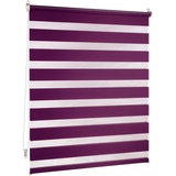 VICTORIA M Klemmfix Doppelrollo / Duo Rollo 45x150 cm aubergine | Victoria M.