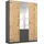 Rauch Drehtürenschrank Holmes 136 x 197 x 54 cm Grau