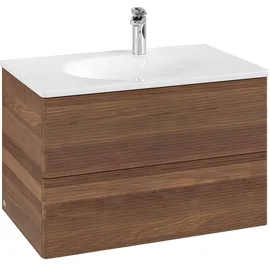 Villeroy & Boch Waschtischunterschrank 78,8 x 50,4 x 49,6 cm Warm Walnut