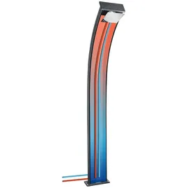 Formidra Dada Curve Solardusche grau 40 L