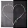 one-home Love you Kuscheldecke 220 x 240 cm Grau