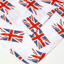 Homescapes Geschirrtücher-Set, Union Jack 2-teilig, 100% Baumwolle