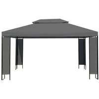 VidaXL Gartenpavillon Anthrazit 300×400 cm