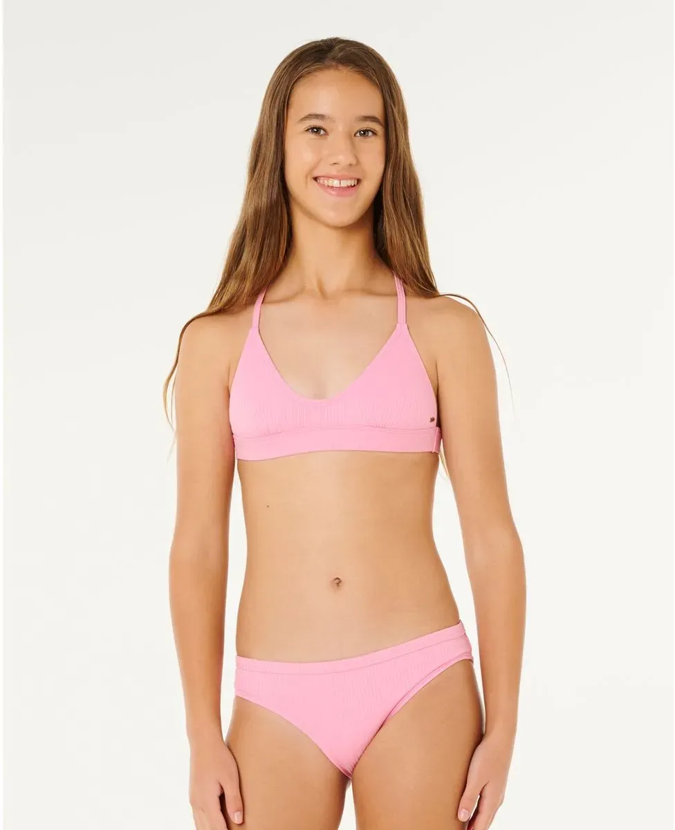 RipCurl Peachy Bikini -girl begonia pink (4525) 8