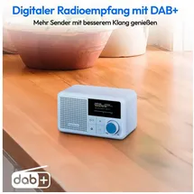 Medion LIFE S66822 (MD44822) blau DAB+ Radio