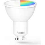 Hama WiFi LED Reflektor GU10 5,5W RGBW, dimmbar, Refl., für Sprach-/App-Steuerung (00176598)