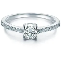 Trilani Ring aus Sterling Silber Zirkonia in silber | Gr.: 49