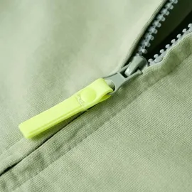 vidaXL Kinder-Kapuzenpullover mit Reißverschluss Helles Khaki 128