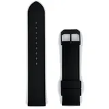Sinn Silikon Silikonband mit schwarzer Dornschließe 20mm/20mm BK75202019201100409A - schwarz