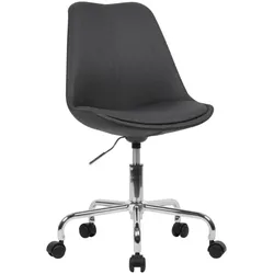 AMSTYLE Bürostuhl SPM1.422 Stoff schwarz